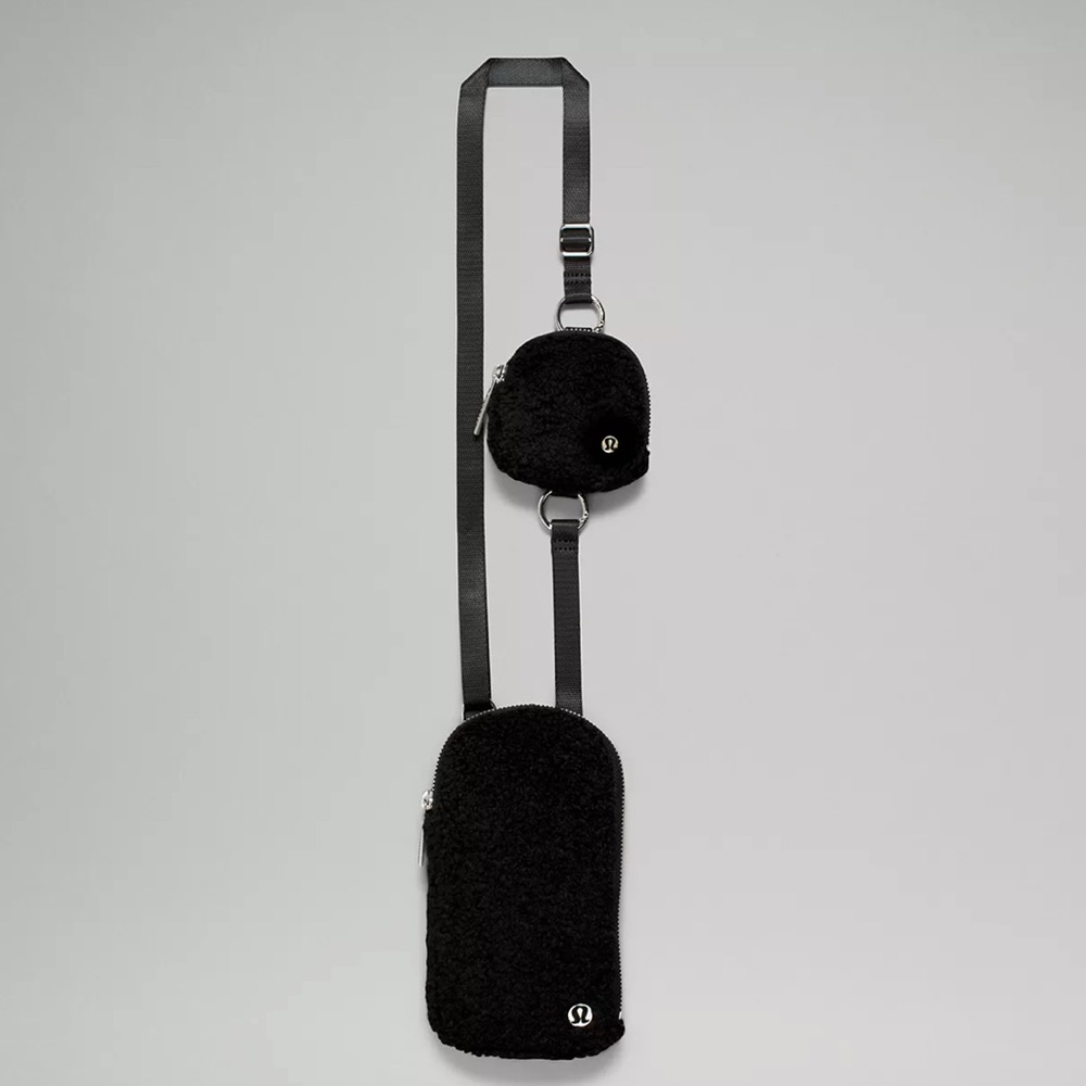 Modular Phone Crossbody Bag 
Fleece